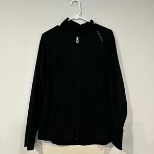 Women's Under Armour Black Full Zip Size Small‎